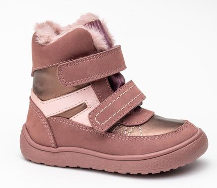 Dievčenská zimná obuv barefoot s membránou lety, protetika,22