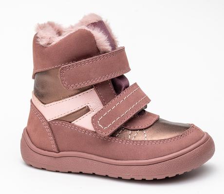 Dievčenská zimná obuv barefoot s membránou lety, protetika,22