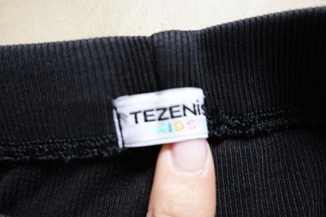 Vrúbkované legíny tezenis, tezenis,158