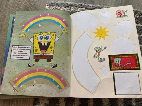 Spongebob knižka pre predškolákov,