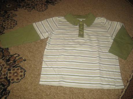 Tričko s golierikom, 2 kusy - cena za obe, 92