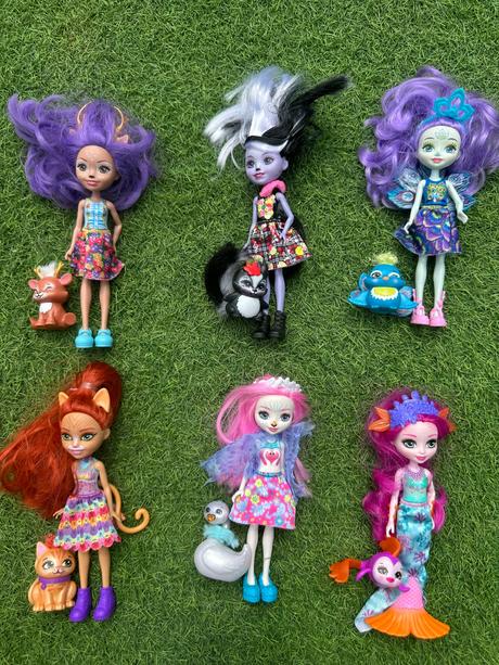 Enchantimals 5 kusov bábik so zvieratkami, 