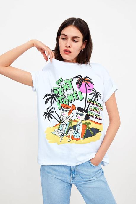 Tričko flinstonovci, zara,s