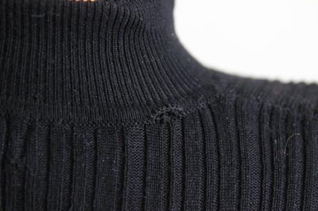 Čierny crop top, m, m