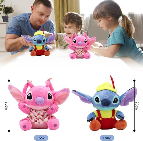 Plyšáci z rozprávky lilo a stitch,