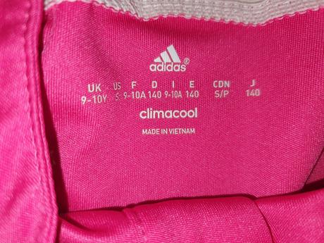 Dresové tričko, adidas,140