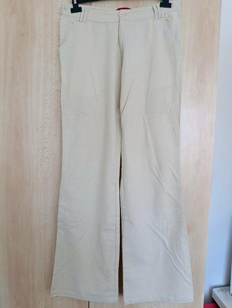 Lanové nohavice, xl