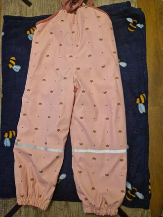 Zateplene nohavice do dažďa, lupilu,116