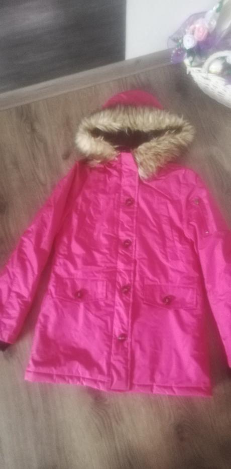 Ružová zimná vetrovka, xs