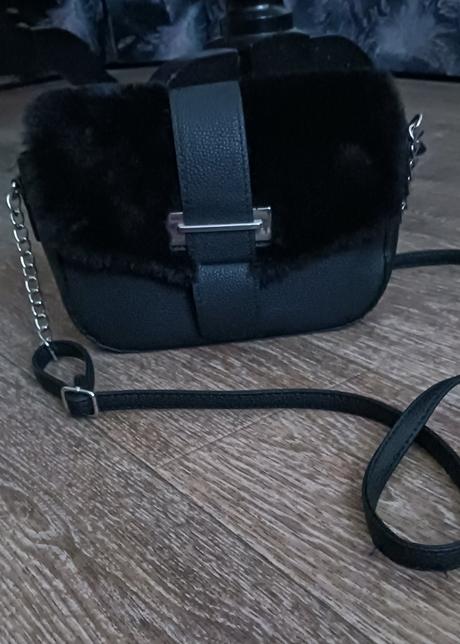 Kabelka s kožušinou deichmann, deichmann