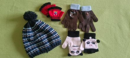 Balíček čiapka a rukavice, 140