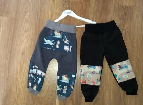 Softshell nohavice, 80 - 140