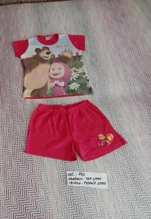 Dievčenska suprava máša a medveď veľ.110, 110