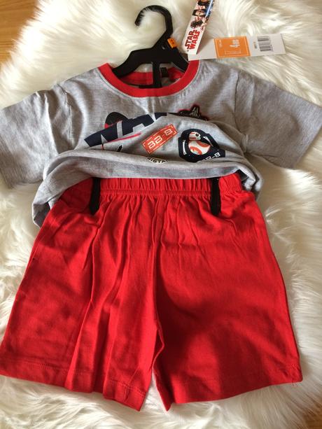 Chlapčenské letné pyžamo star wars - 3 farby., disney,104 / 116