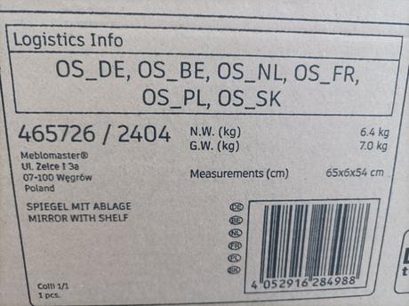 Predám nové zrkadlo, 