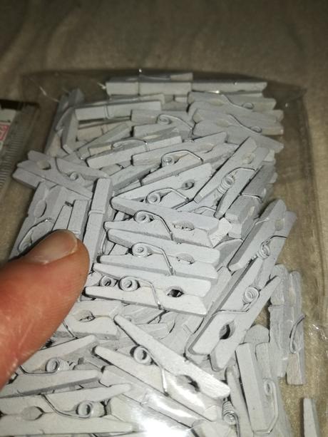 Mini wooden pegs - mini drevene stipceky nwi19, 