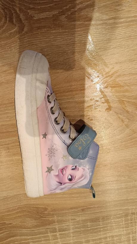 Jemne zateplené vyššie tenisky frozen, h&m,30