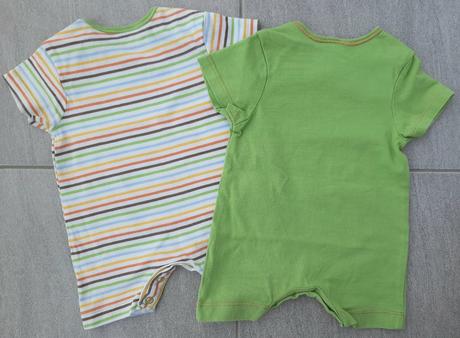 Krátke letné overaly 2ks, f&f,56