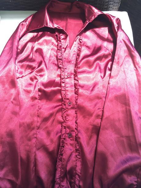 Saténová bluzka, m