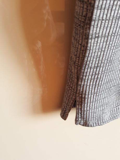 Melirovane saty, h&m,m