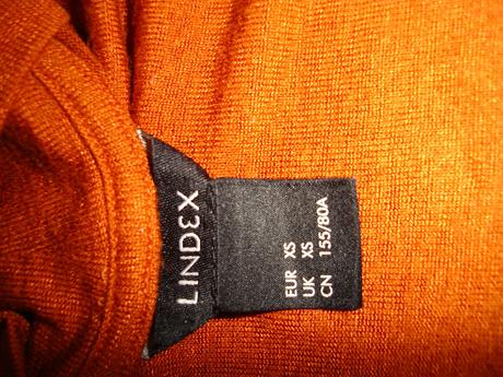 Škoricový svetríkový top., lindex,xs