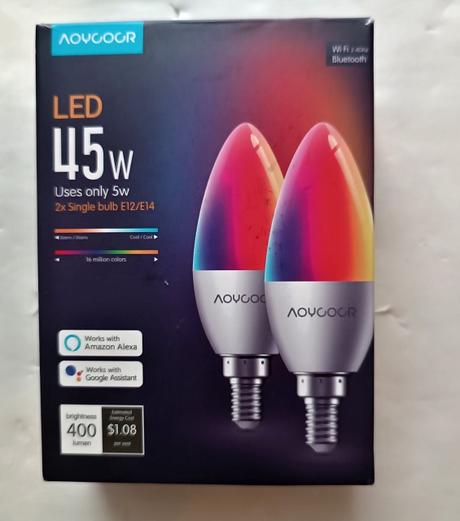 Smart led žiarovky 5w 2ks,