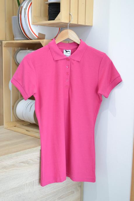 Dámska ružová polokošeľa xs, xs