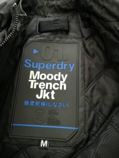 Super dry nepremokavý kabát, superdry,m