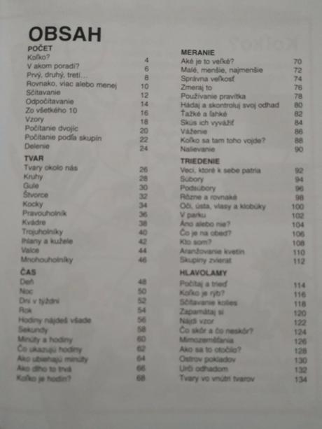 Kniha pre predškoláka, 