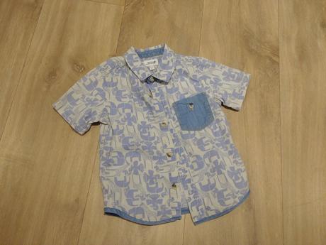 Chlapčenská košeľa zn. bows a arrows, 1-1/2roka, bows & arrows,86