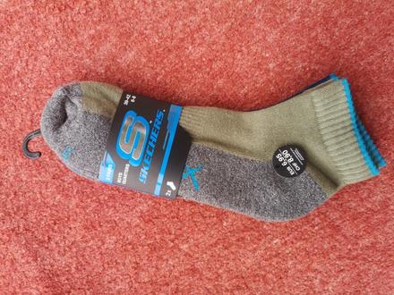 Skechers chlapčenské ponožky 2 páry veľkosť 39-42, 39 / 40 / 42