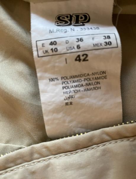 Vodoodolná bunda s kapucou zn. oltre v. s/m, s