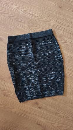 Čierna puzdrová minisukňa chantall 38, chantall,m