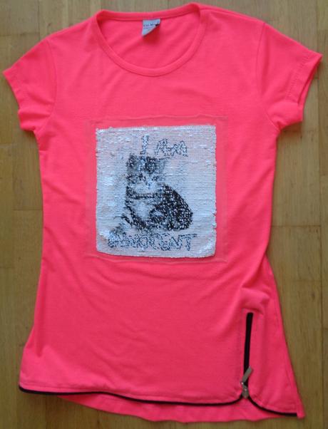 Tričko s flitrami, 146