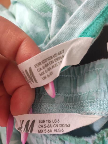 Letná súprava, h&m,116