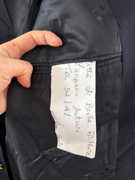 Uniforma talianskeho námorníctva creazioni vanci, xl