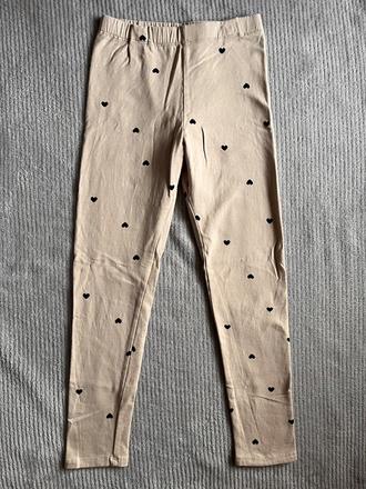 Zateplené legíny, h&m,140