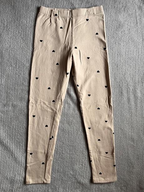 Zateplené legíny, h&m,140