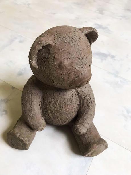 Stará dekorácia macko,