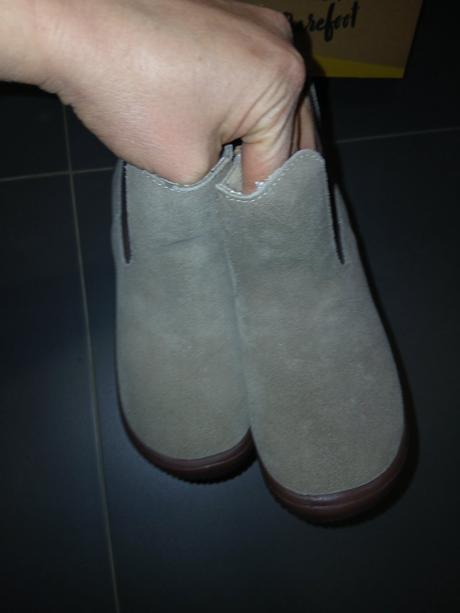 Jarné kotničky celokožené barefoot, protetika,33