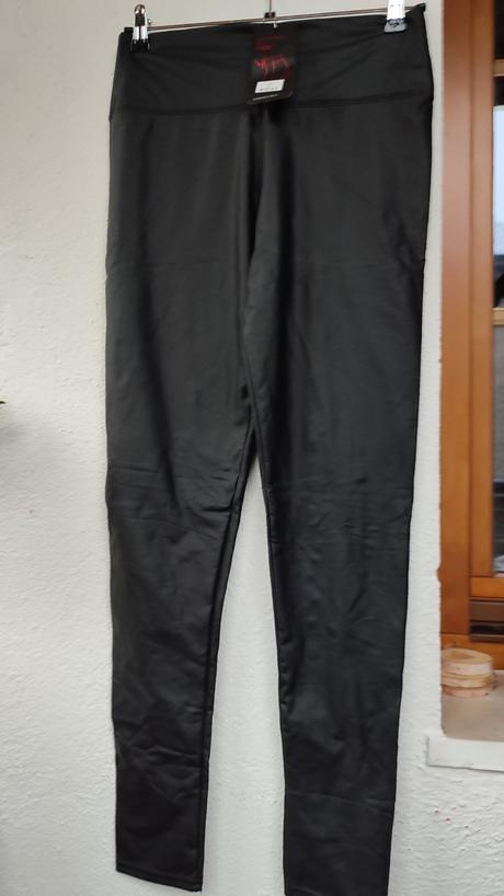 Koženkové nohavice, m