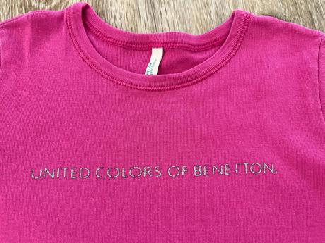 Tričko benetton xs 4-5 r, benetton,110