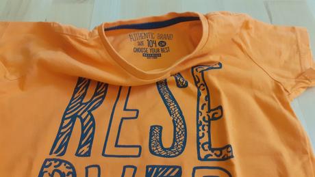 Tričko 104 orange, reserved,104