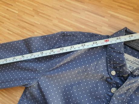 Bodkovana košeľa, h&m,140