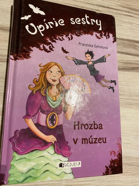 Napínavá kniha upírie sestry hrozba v múzeu,