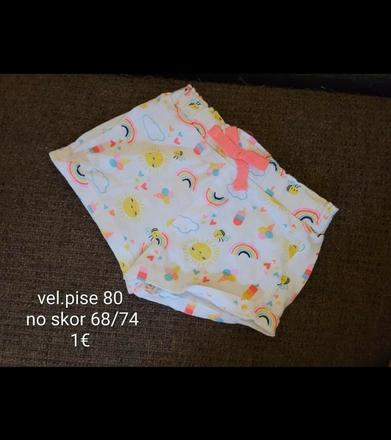 Kraťasky, primark,80