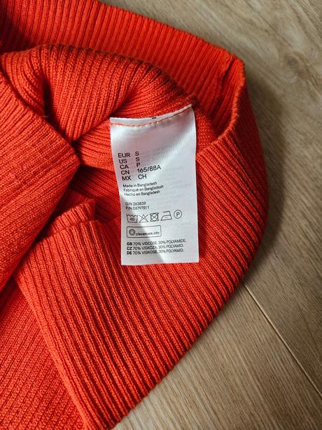 Rebrovaný top tielko, h&m,36 / 38 / m / s