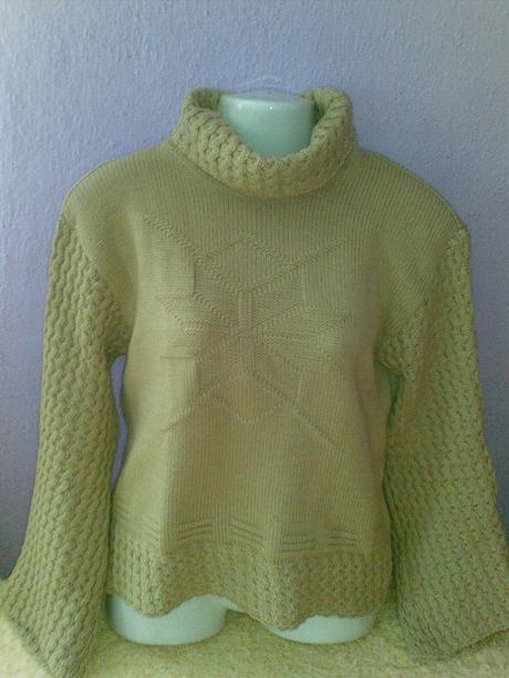 Pletený  pulover, l