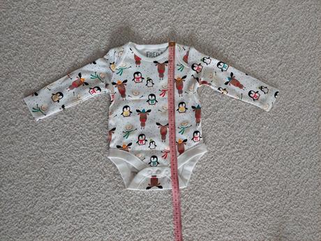 Detske vianocne body vel.0-3 mesiace, f&f,56