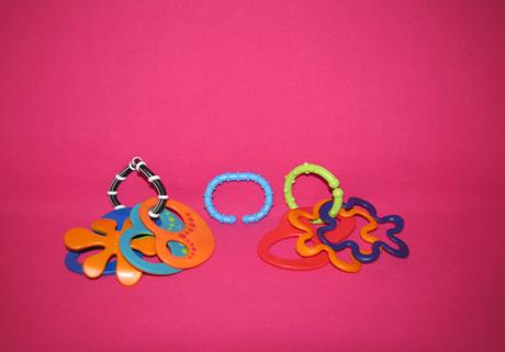 Oball hryzátko krúžky - tvary, 